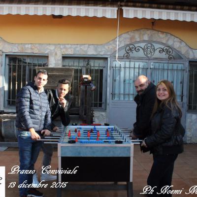  PRANZO CONVIVIALE AL CAVALLINO ROSSO - 13 DICEMBRE 2015